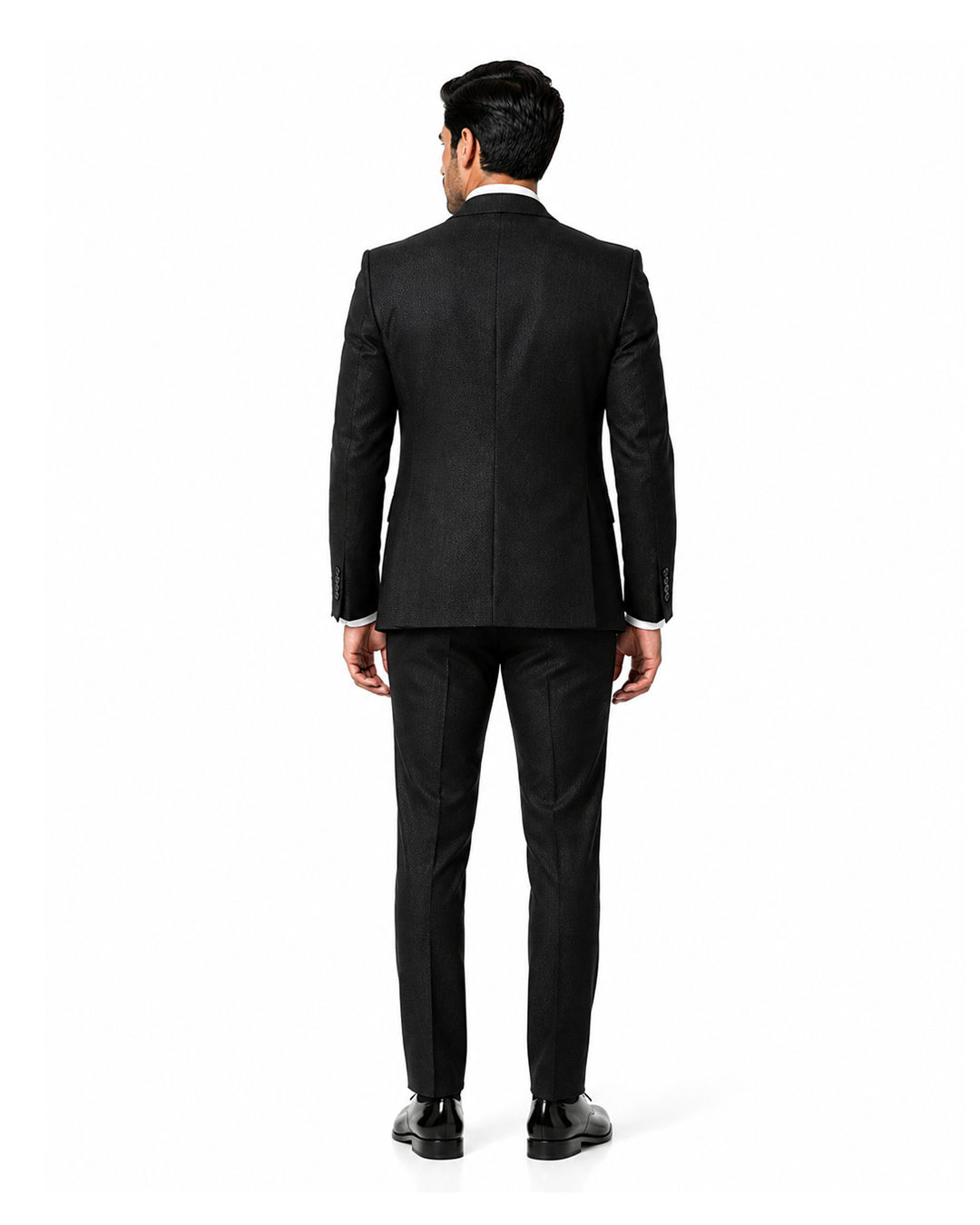 Black Three-Piece Cerimonia Suit