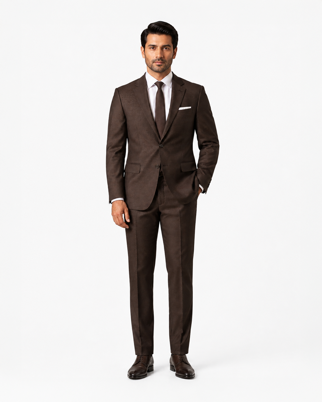 Chocolate Brown Formal Suit