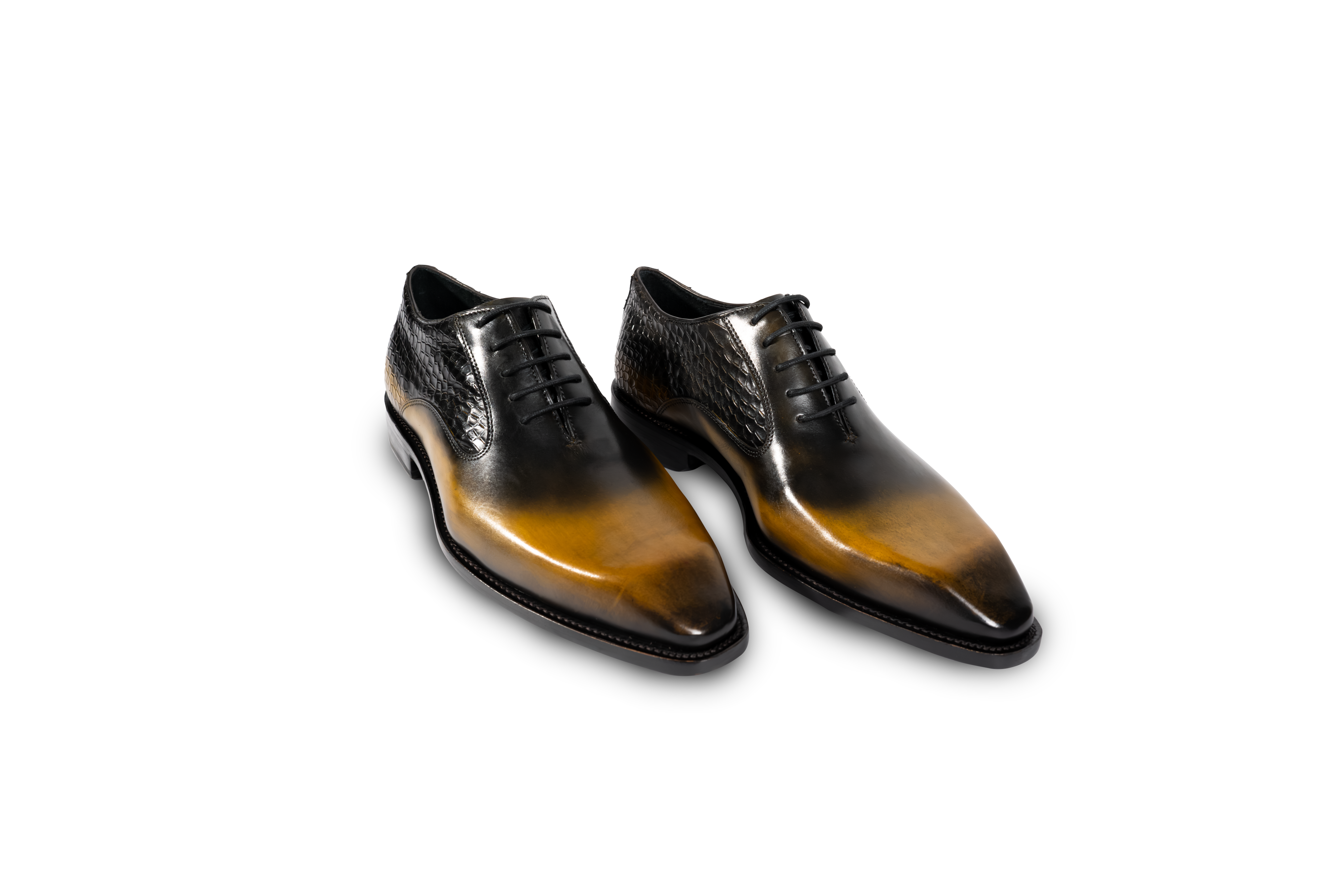 Patina Welted Oxford- Hand-Finished Leather Shoes for Men