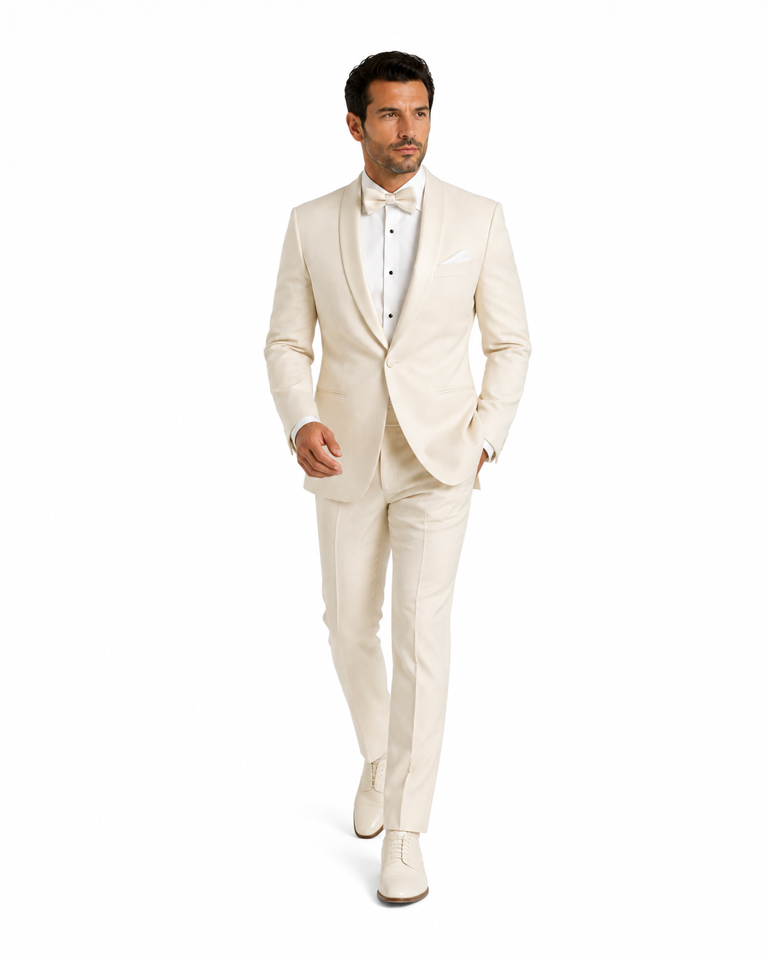Ivory Ceremonial Dinner Suit