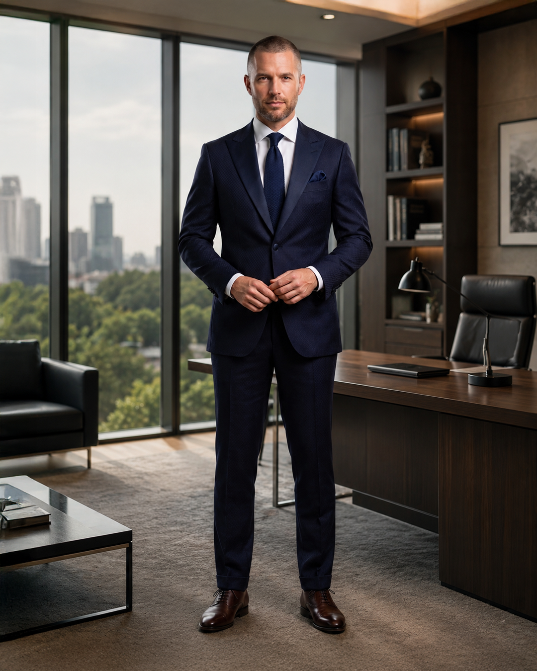 Midnight Navy Cerimonia Suit