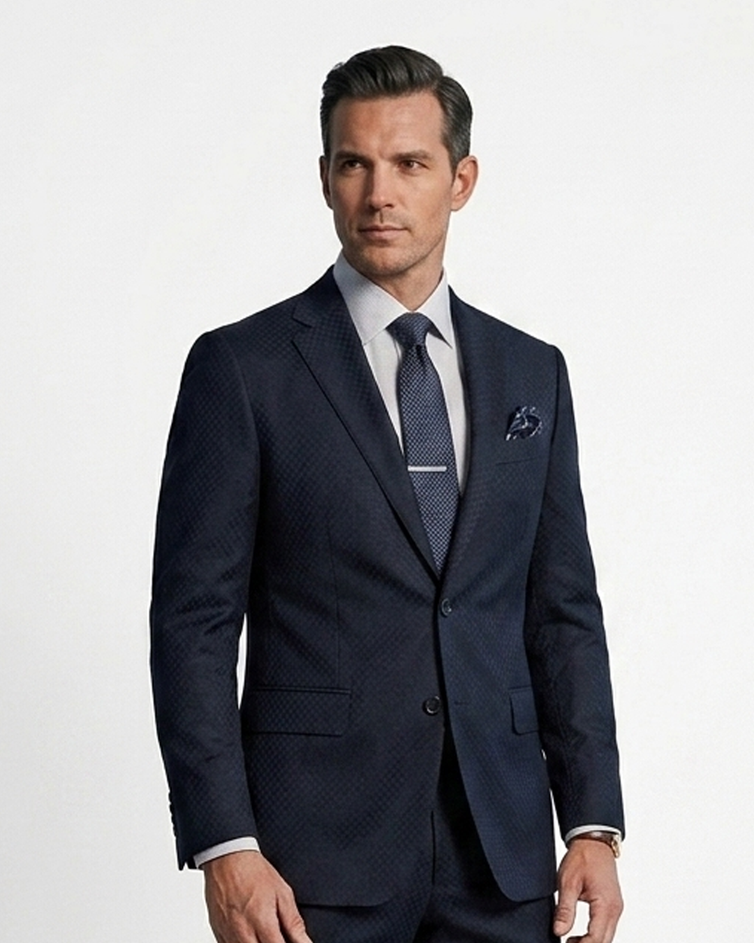 Midnight Pattern Cerimonia Suit