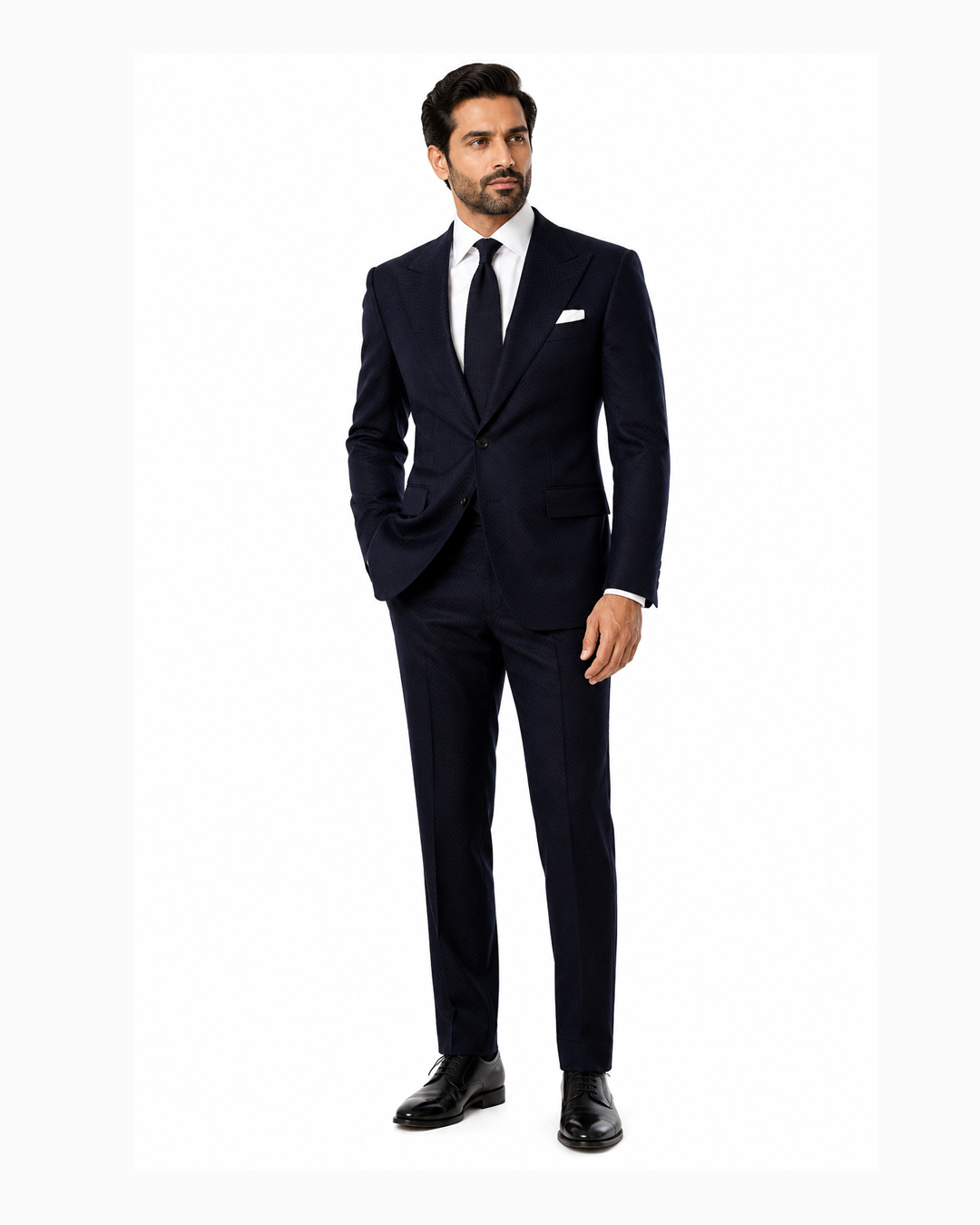 Midnight Peak Lapel Suit