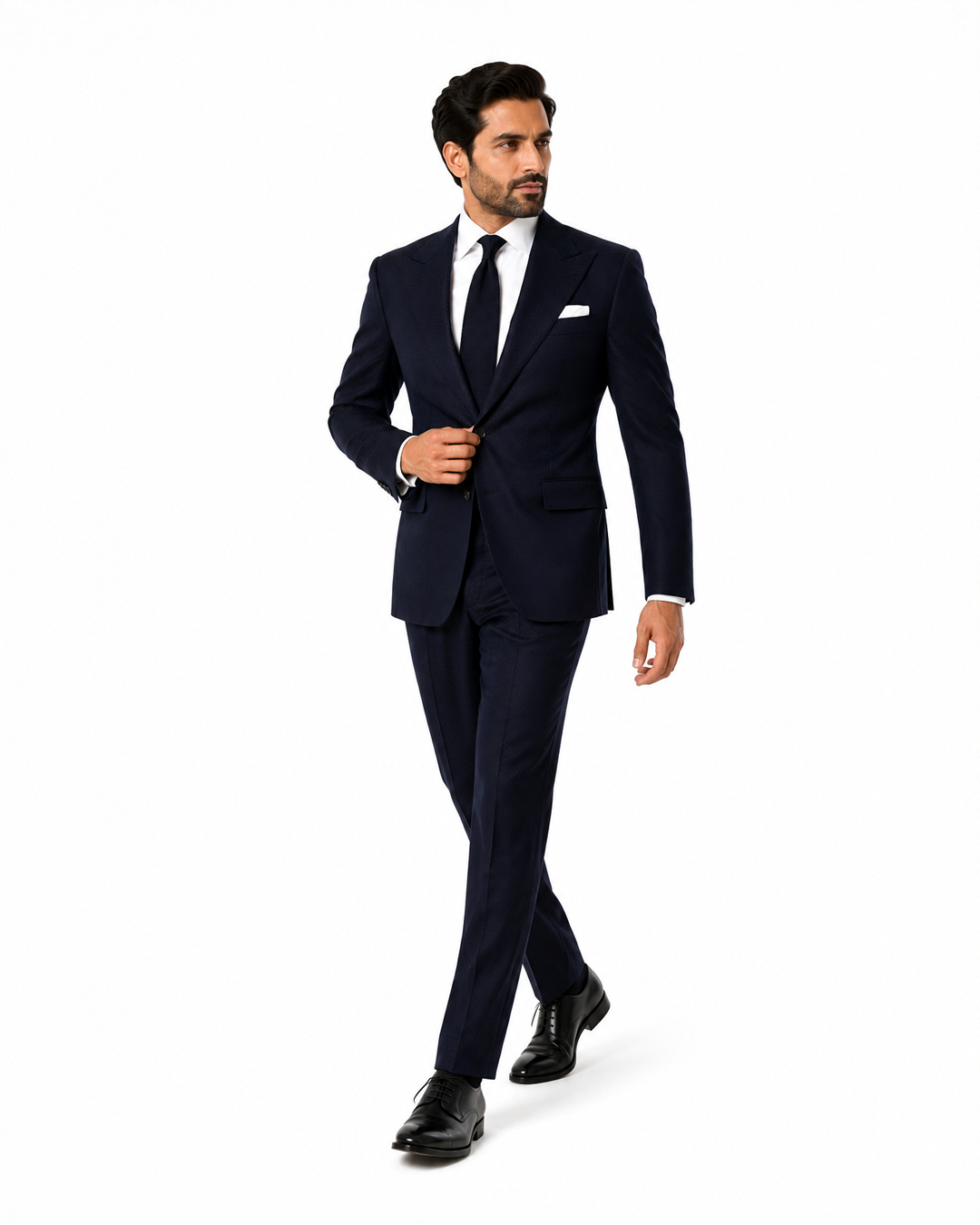Midnight Peak Lapel Suit