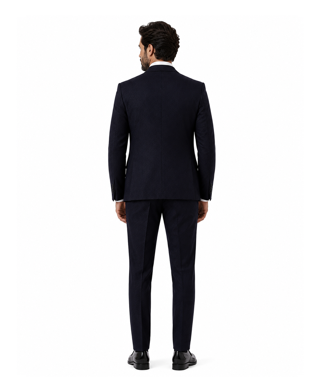 Midnight Three-Piece Wedding Suit